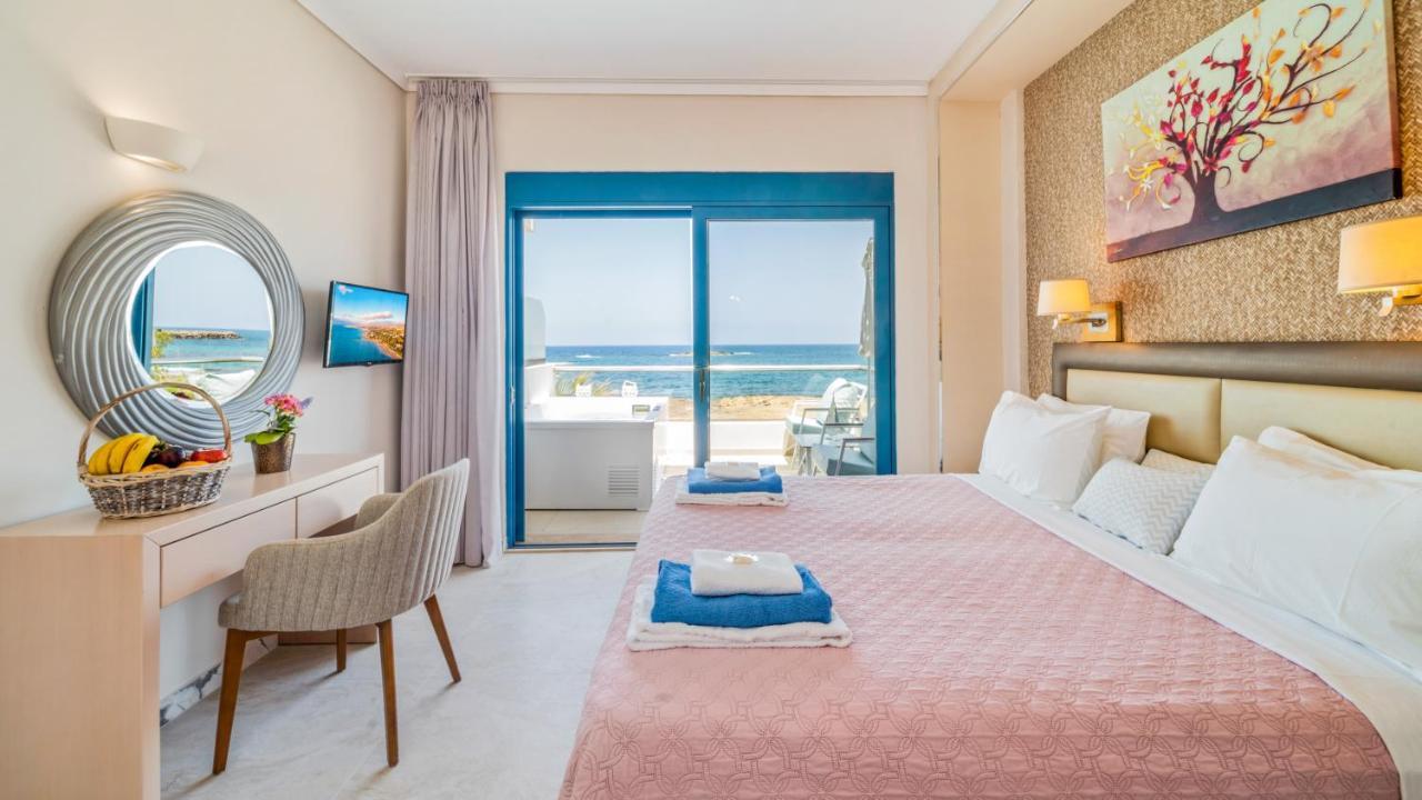 Pyrgos Beach Hotel Apartments Malia Exterior foto