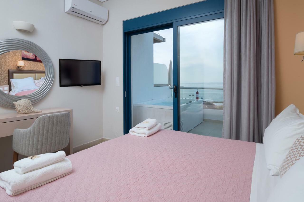 Pyrgos Beach Hotel Apartments Malia Exterior foto