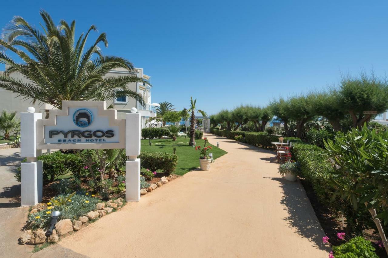Pyrgos Beach Hotel Apartments Malia Exterior foto