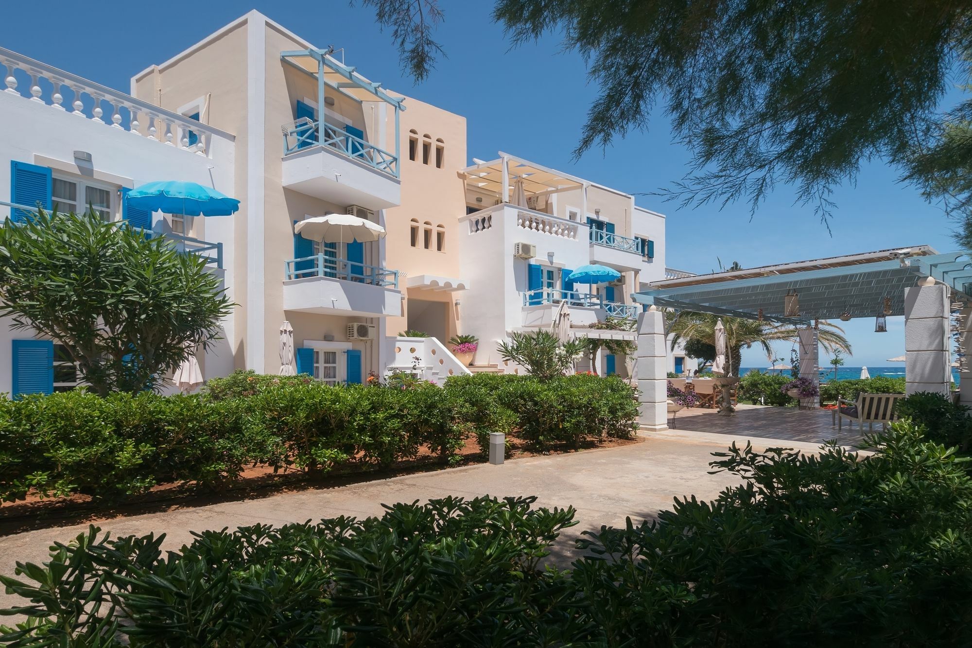 Pyrgos Beach Hotel Apartments Malia Exterior foto